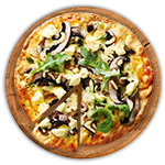 Fungi Mushroom Pizza 