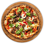 Spicy Beef Pizza 
