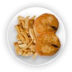 Battered Cheese Burger 